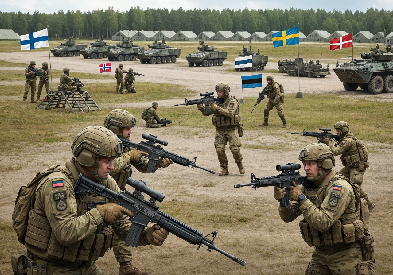 Nordisk-baltisk initiativ for å trene og utstyre ukrainske soldater lansert