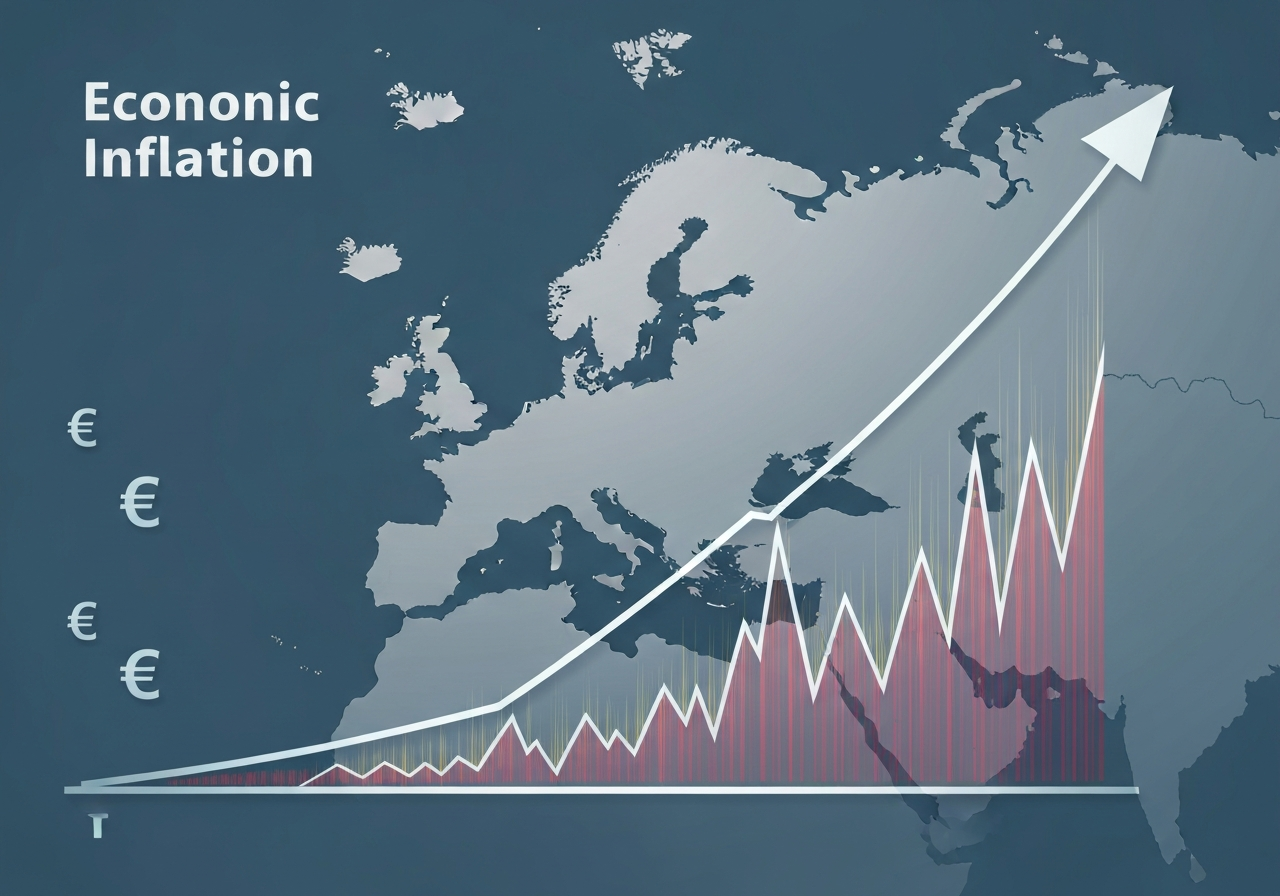 Inflasjonen i eurosonen stiger til 2,5% i mars