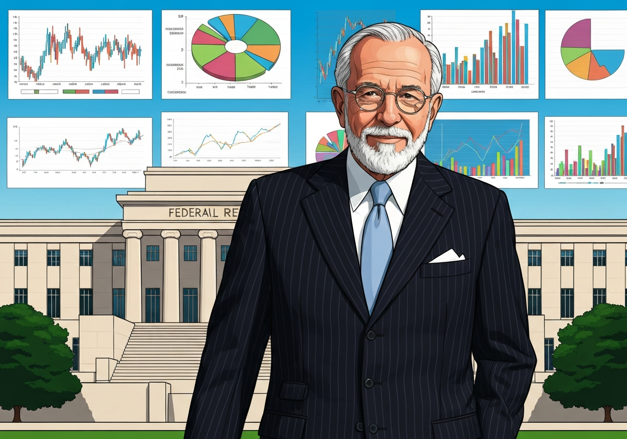 USAs tidligere sentralbanksjef Alan Greenspan er død