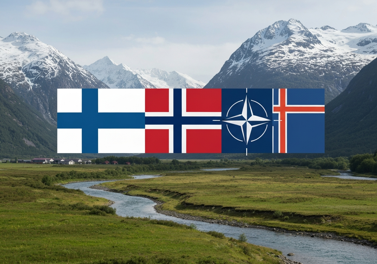Norden ønsker Finland og Sverige velkommen i NATO