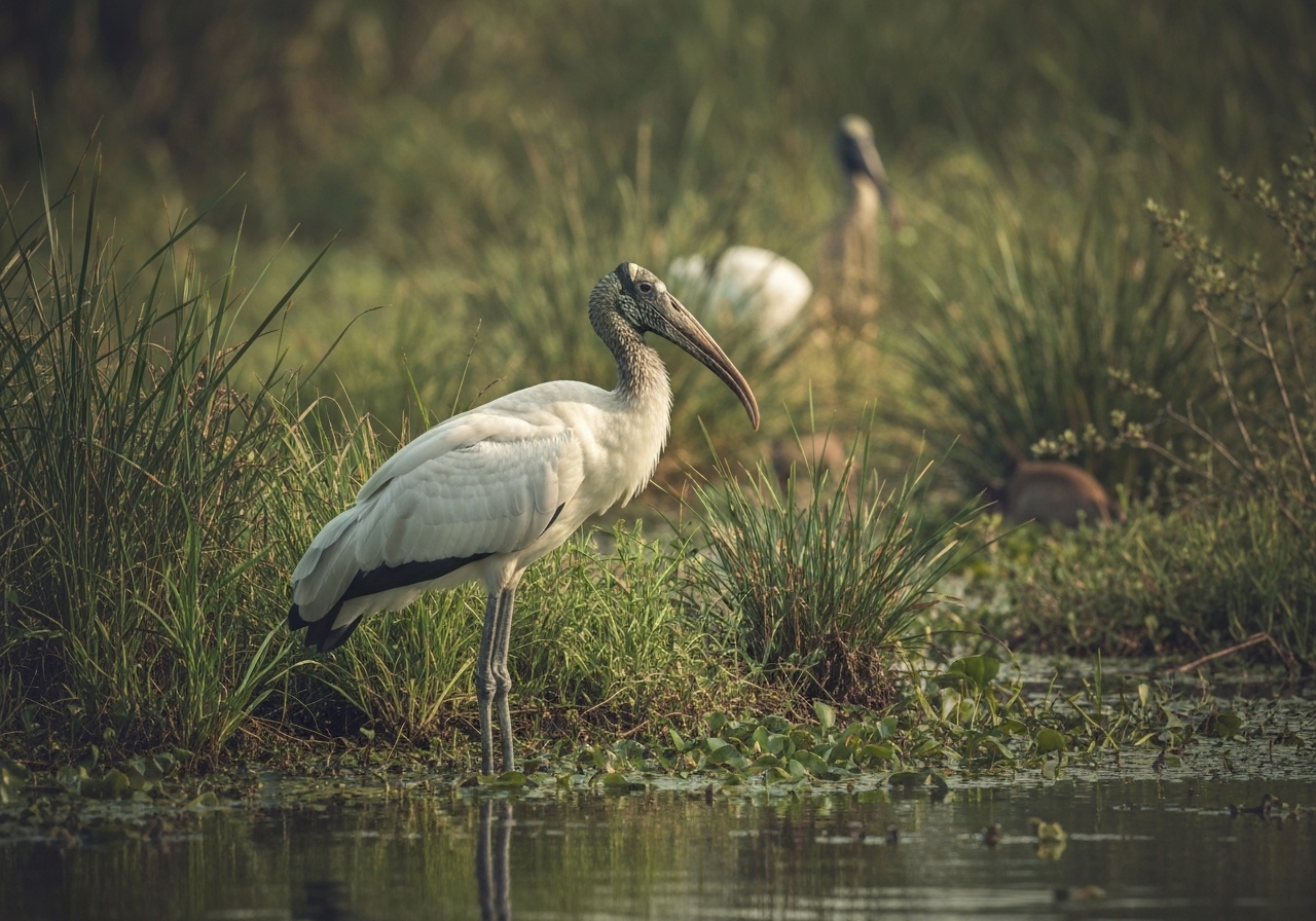 Sjeldent syn: Subtropisk trestork observert i Wisconsin