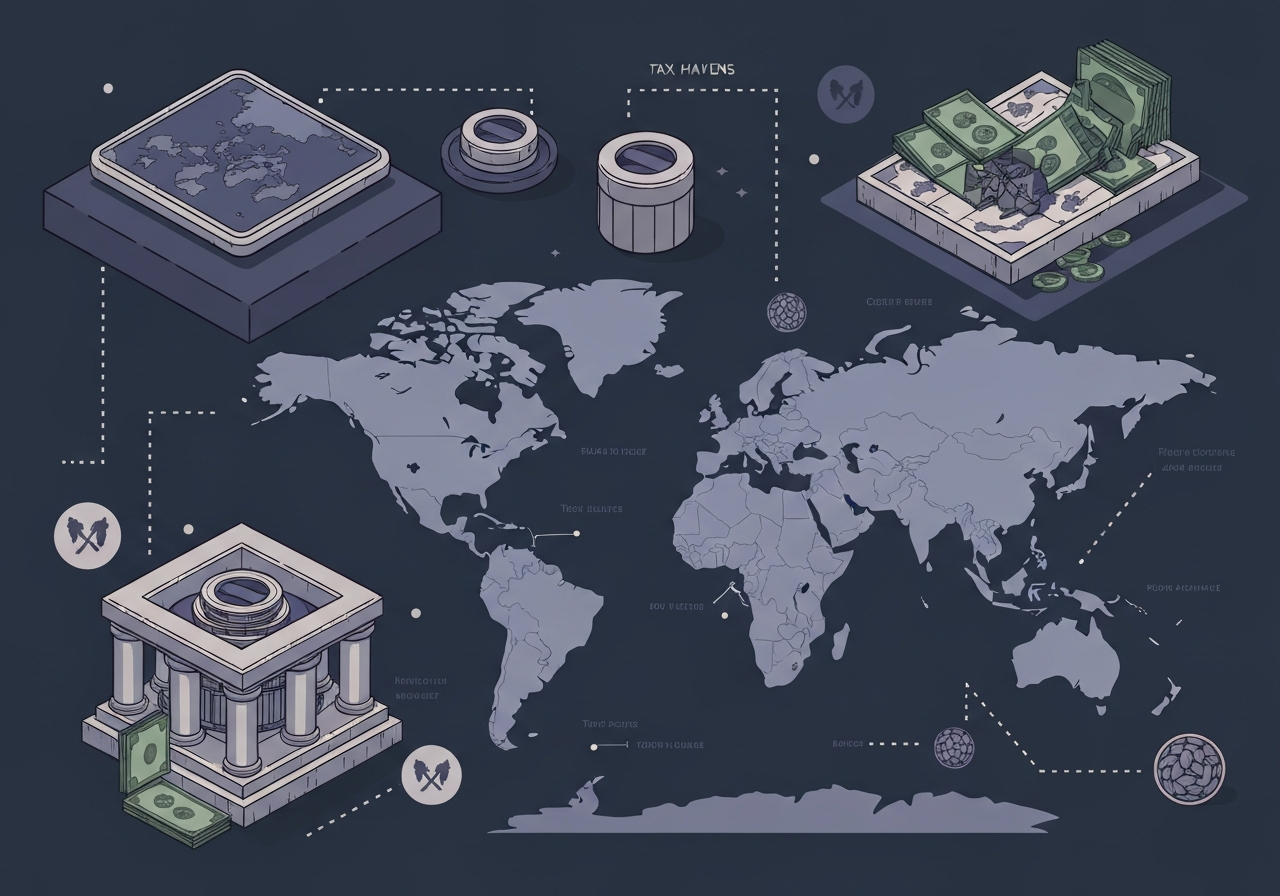 Skatteparadiser skjuler 35 billioner kroner fra myndighetene