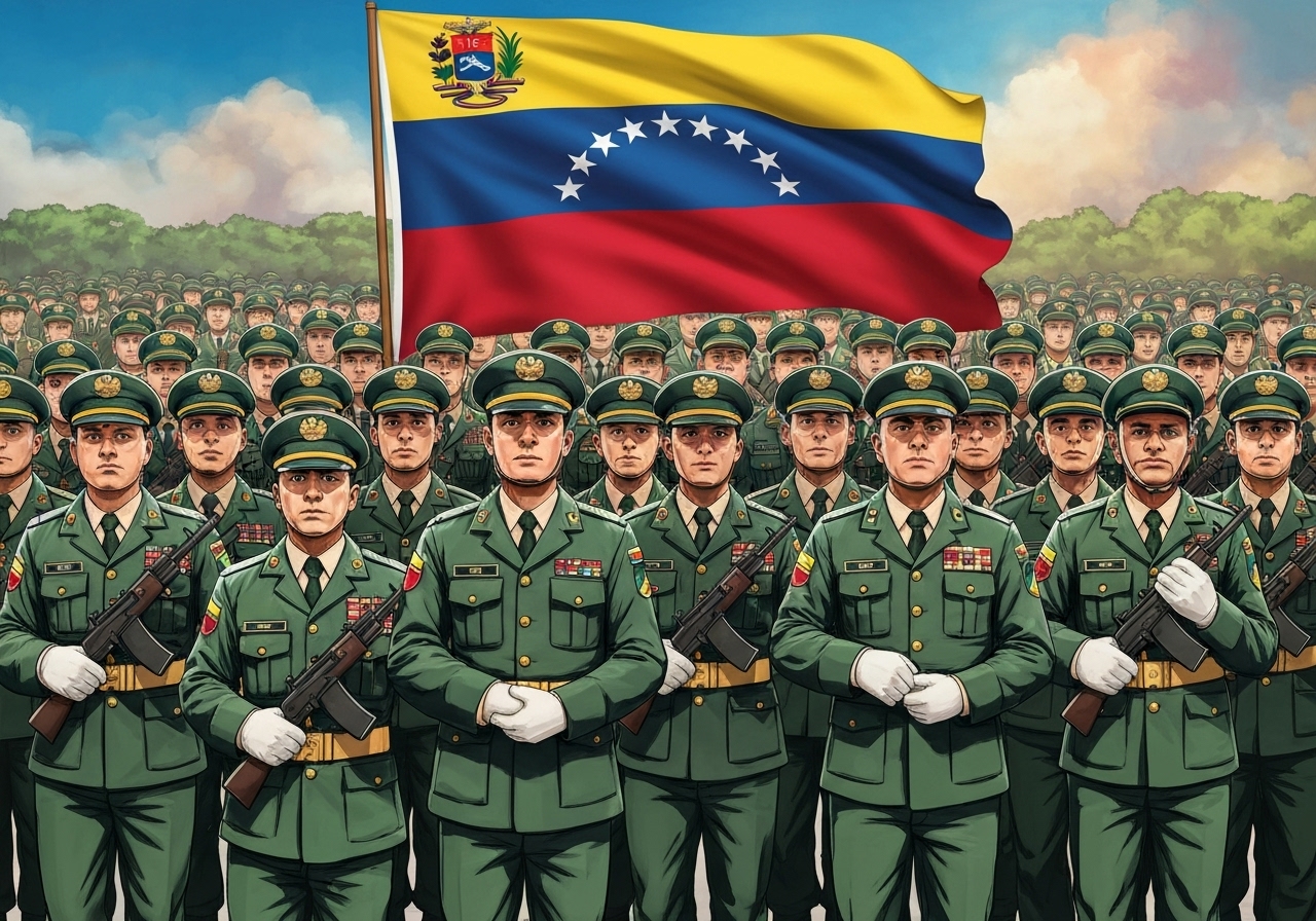 Maduro mobiliserer 4,5 millioner militsmedlemmer mot amerikanske trusler