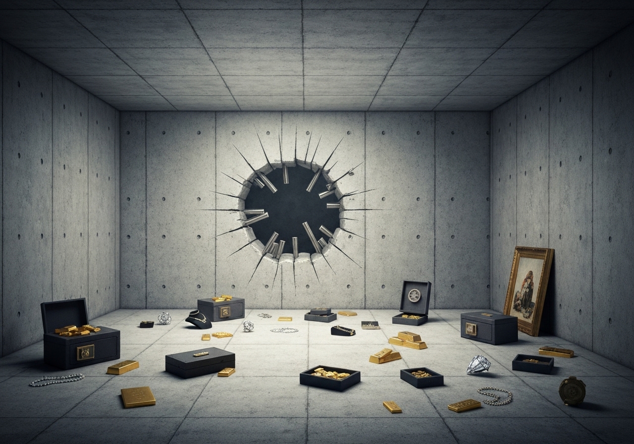 Spektakulært bankran i Tyskland under julehelgen