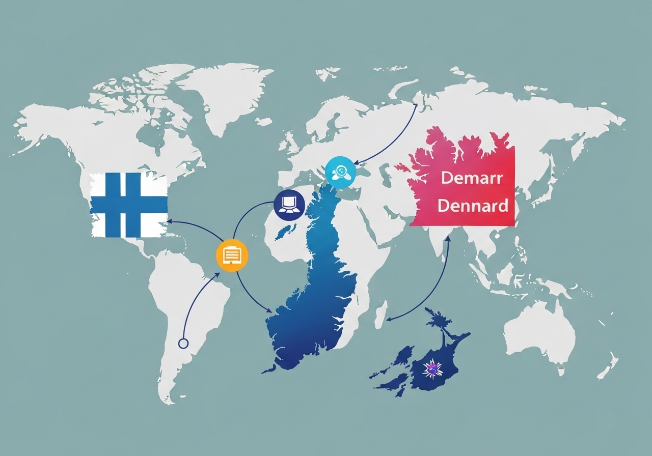 Felles uttalelse fra de nordiske landene og New Zealand om internasjonale utfordringer