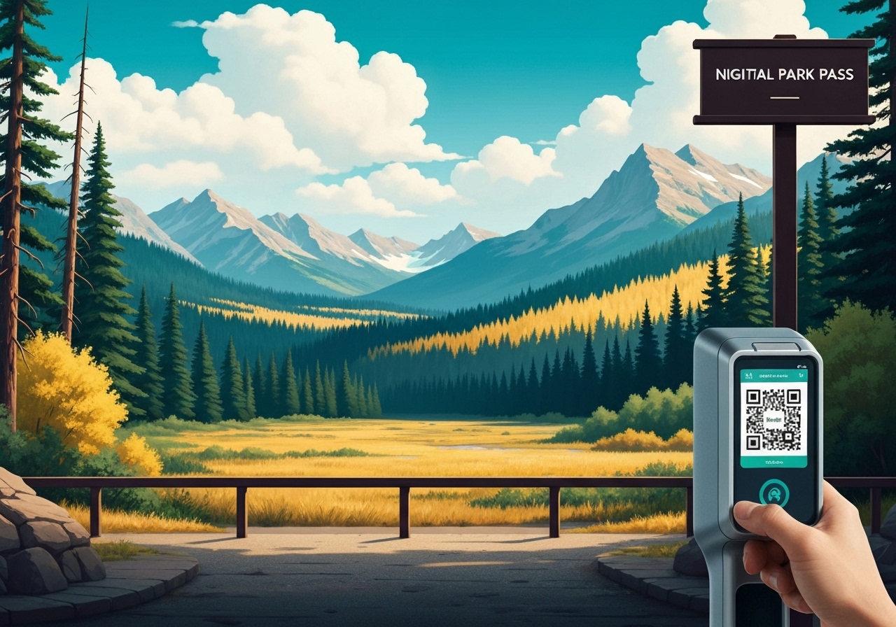 Digital parkpass revolusjonerer nasjonalparktilgang