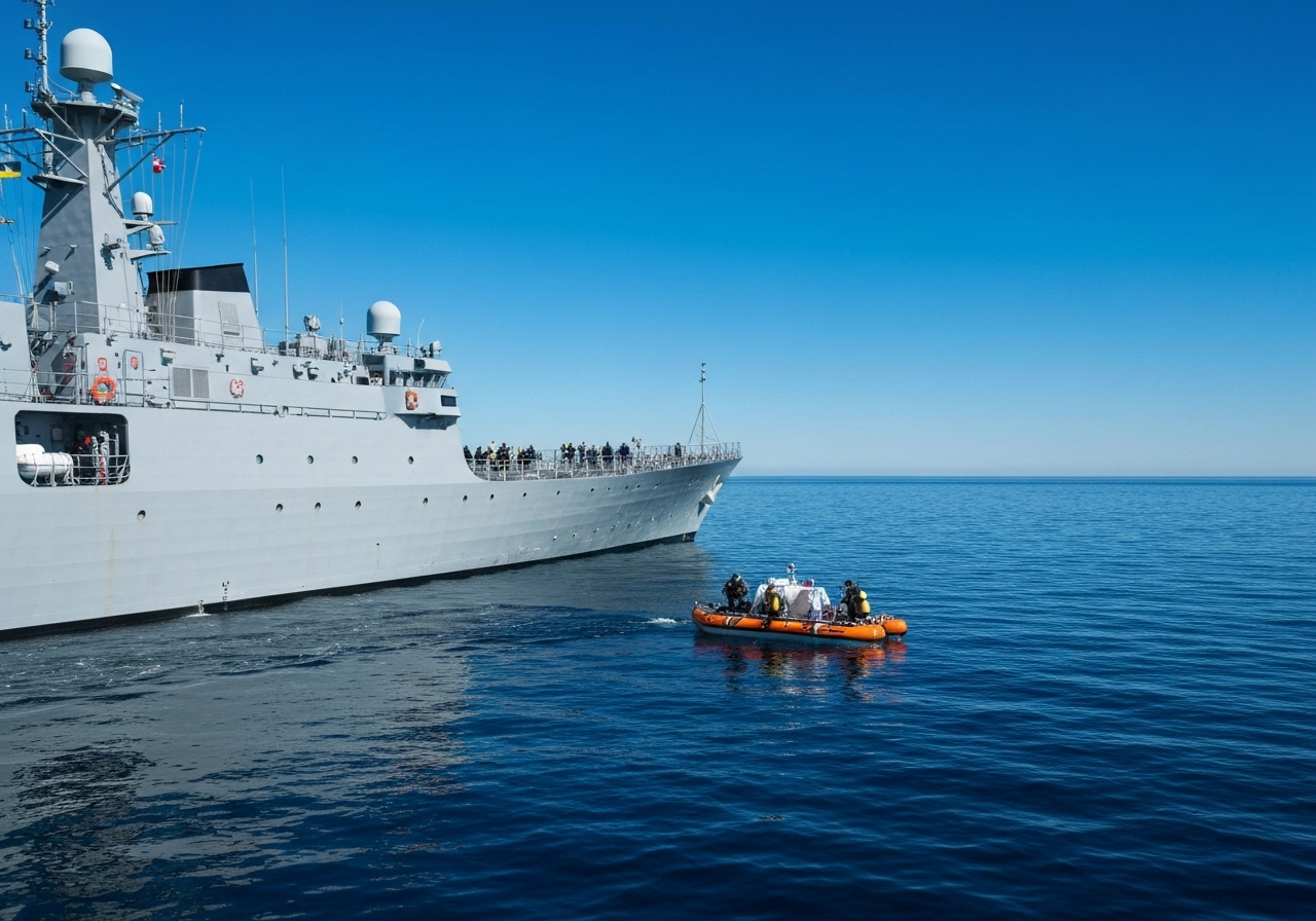 Svensk marine bistår Finland i etterforskning av kabelsabotasje