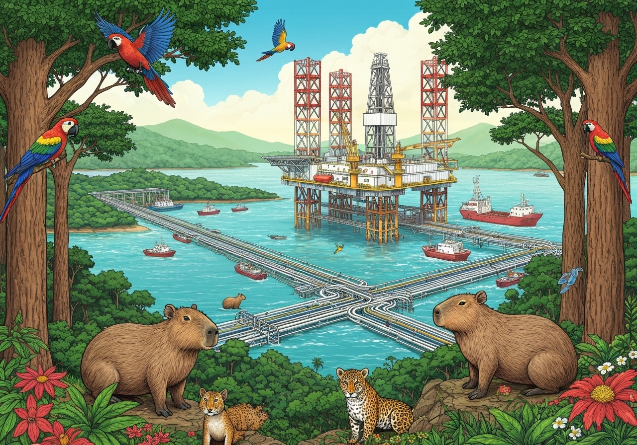 Petrobras får tillatelse til oljeleting nær Amazonas' munning