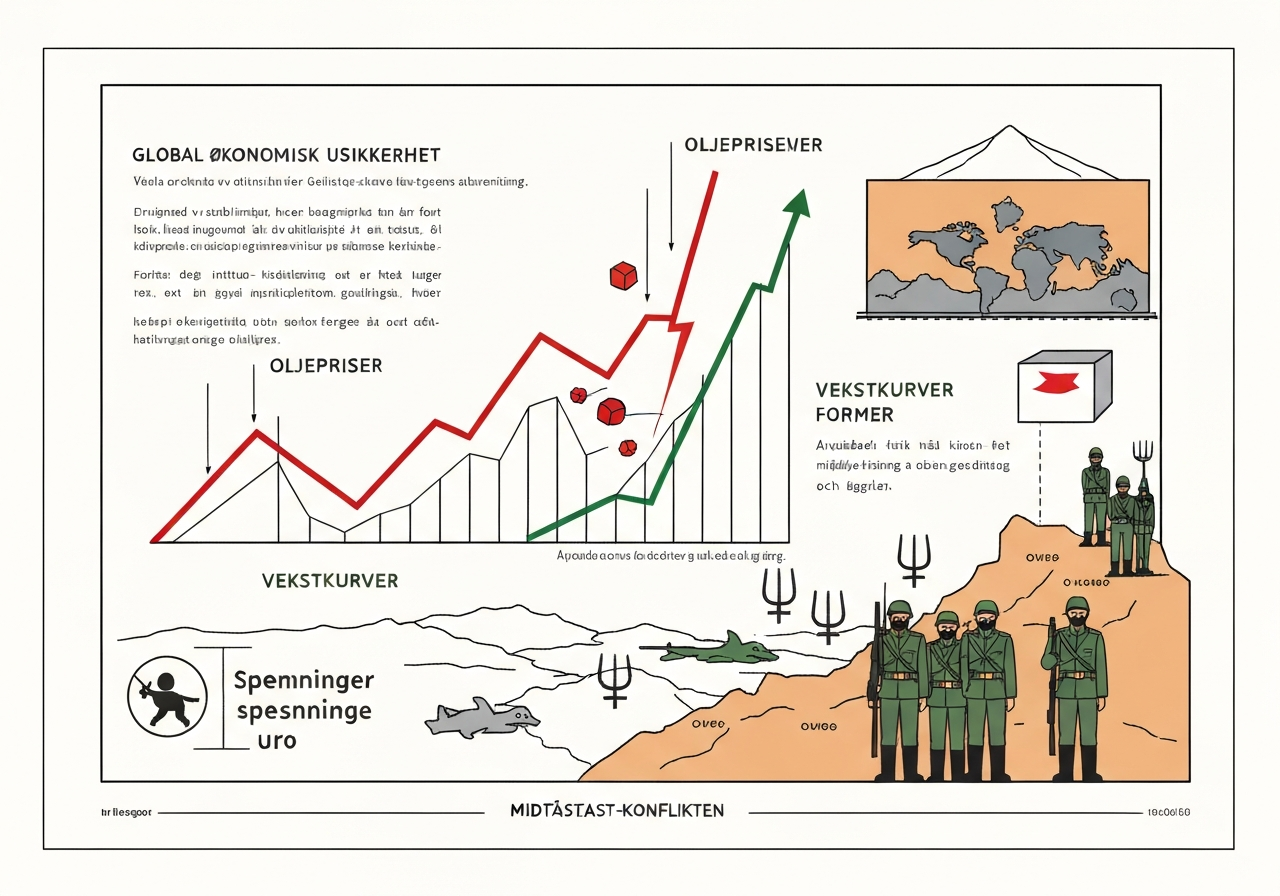 IMF advarer: Iran-krigen kan utløse global resesjon