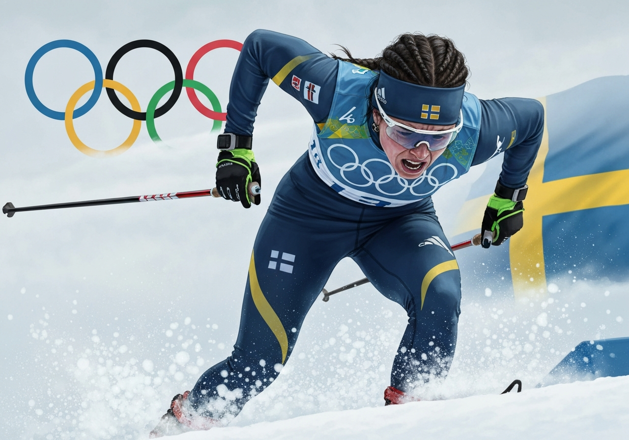 Emma Ribom i tårer etter femmilen: "Gått gjennom så mye de siste ukene"