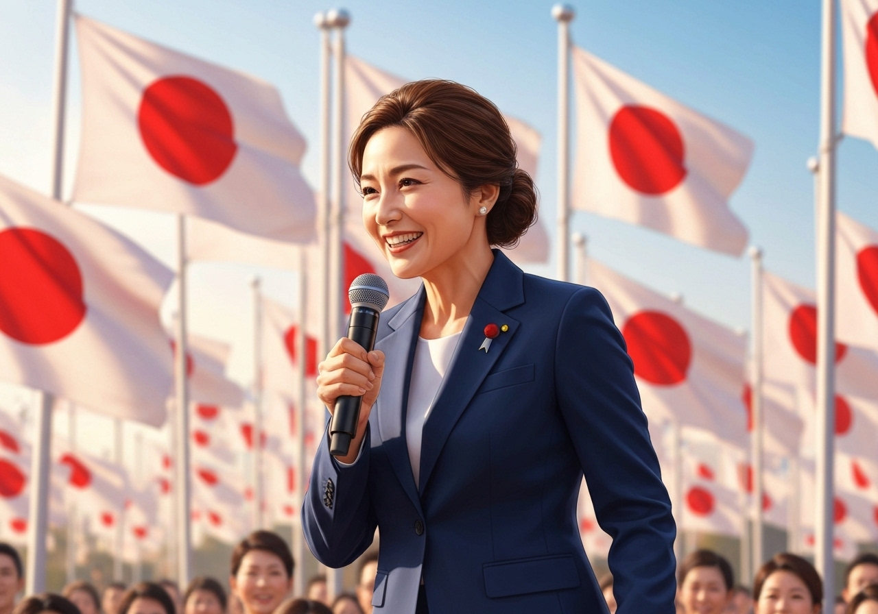Sanae Takaichi blir Japans første kvinnelige statsminister