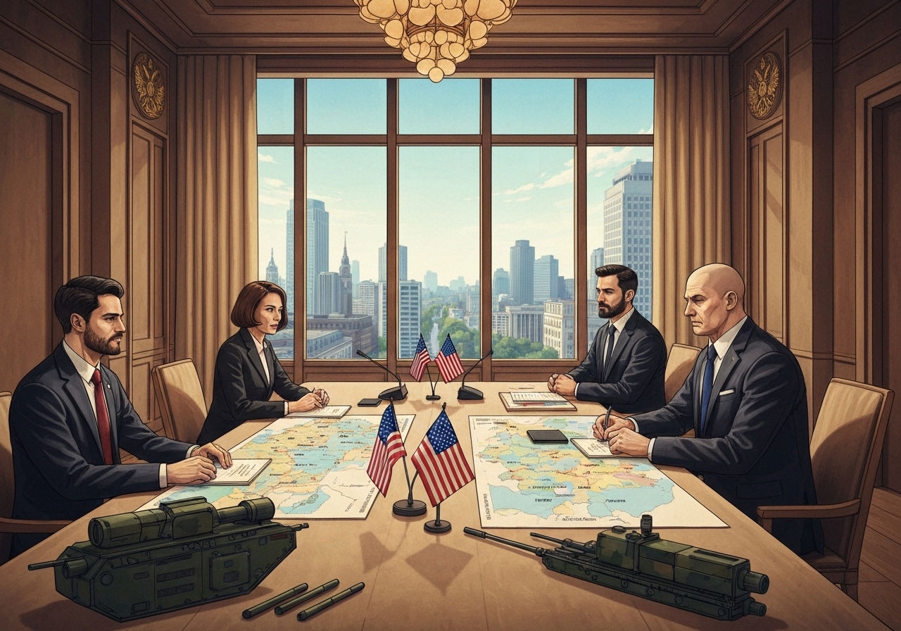 Hemmelig fredsplan mellom USA og Russland krever at Ukraina gir opp territorium og våpen