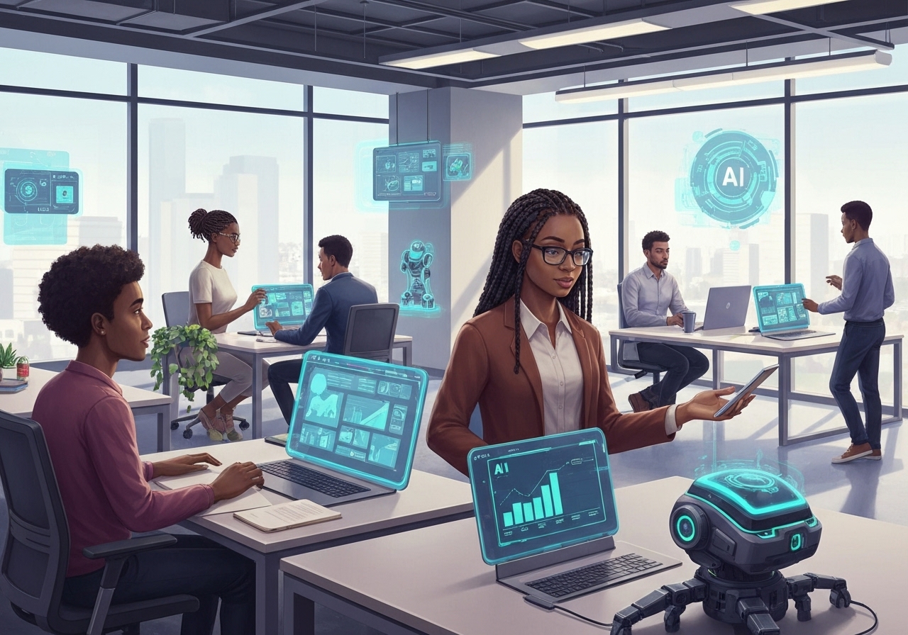 Generativ kunstig intelligens omformer arbeidsmarkedet