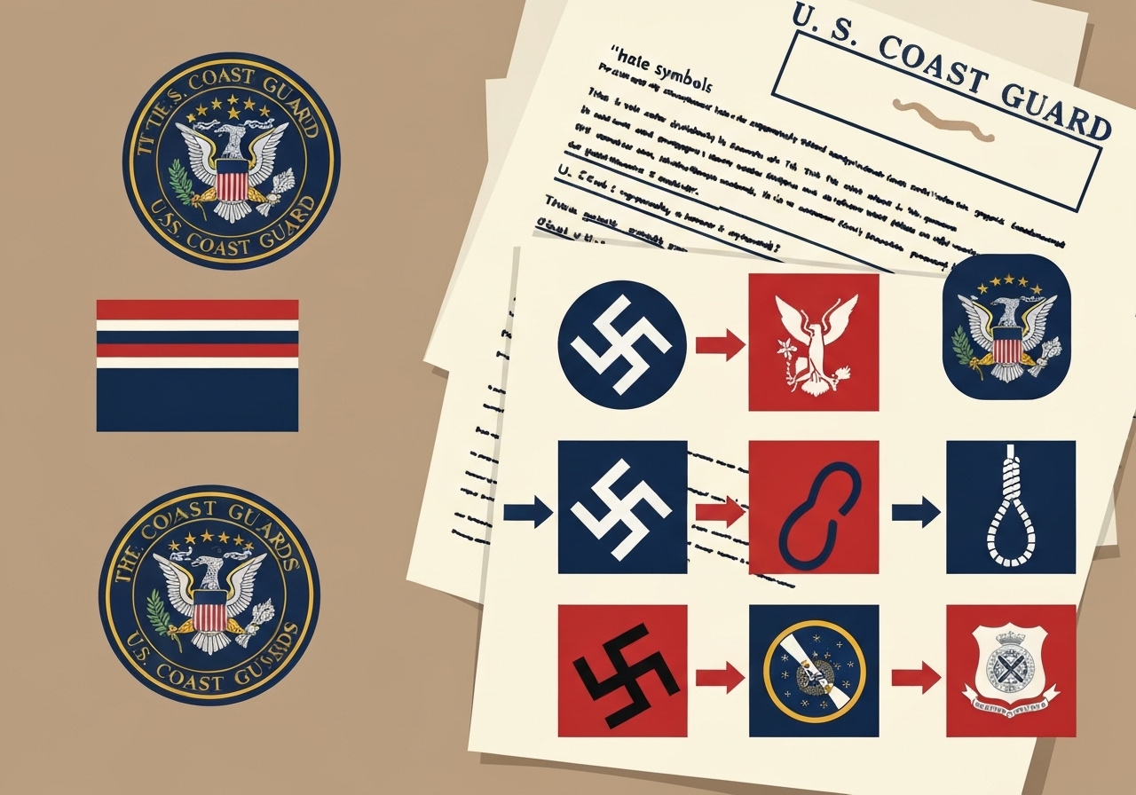 USAs kystvakt omklassifiserer hakekors og løkker