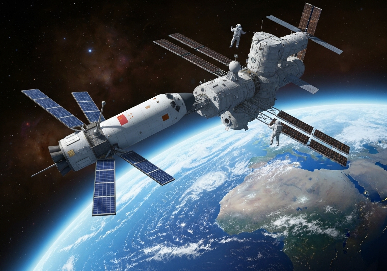 Kina sender romfartøy for å hente strandede astronauter