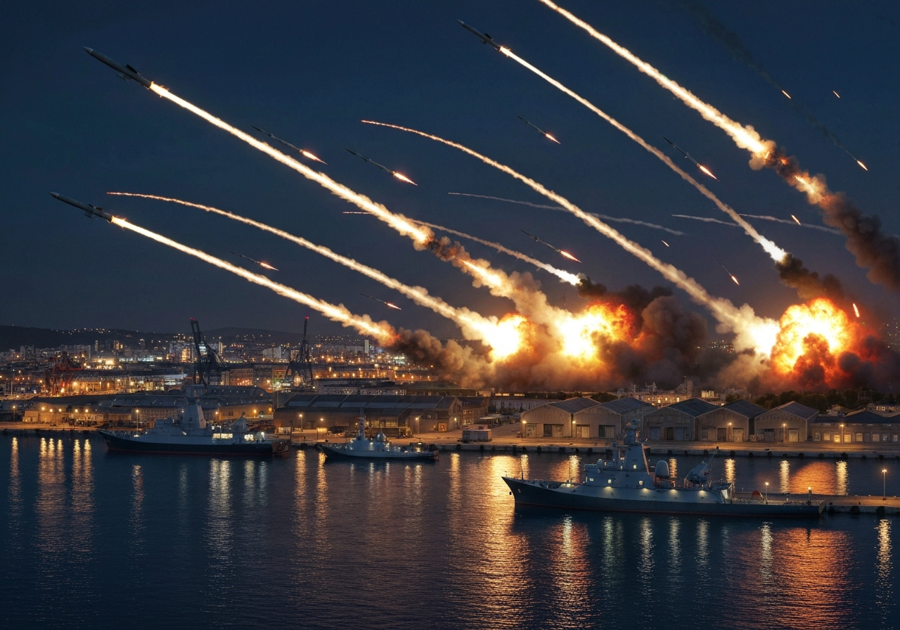 Iran angriper Haifa havn etter Trumps påstand om ødeleggelse av Teherans missilprogram