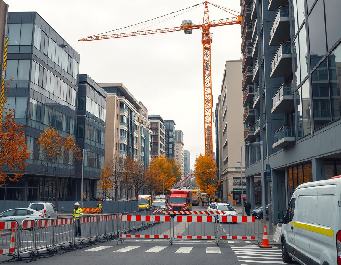 Tårnkran i fare for å velte i Oslo sentrum