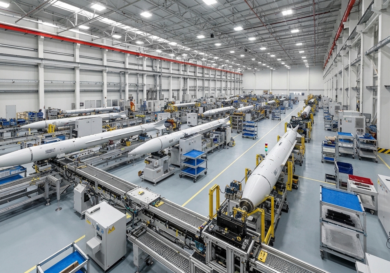 Kongsberg åpner ny missilfabrikk for å møte global etterspørsel