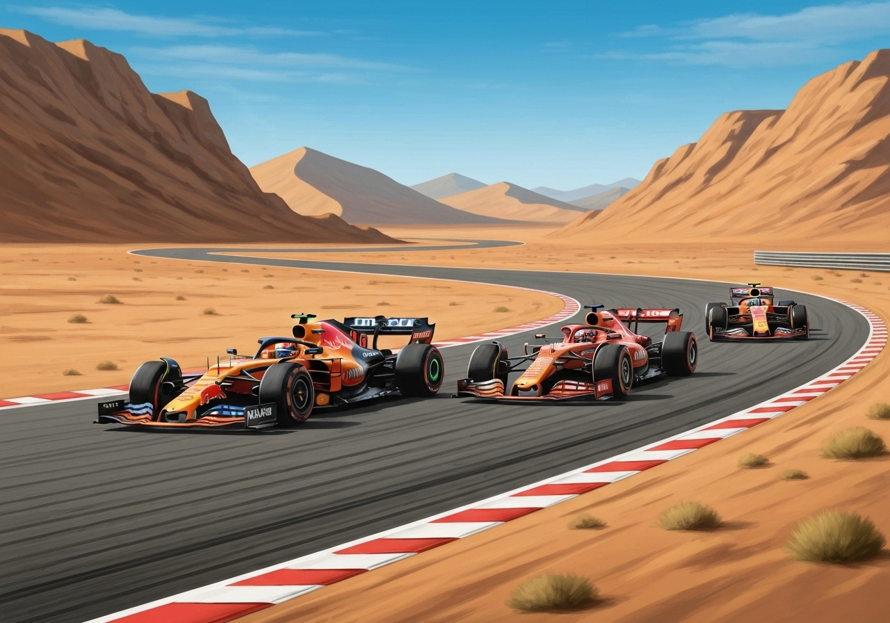 Verstappen vinner i Qatar og setter opp spennende titteloppgjør