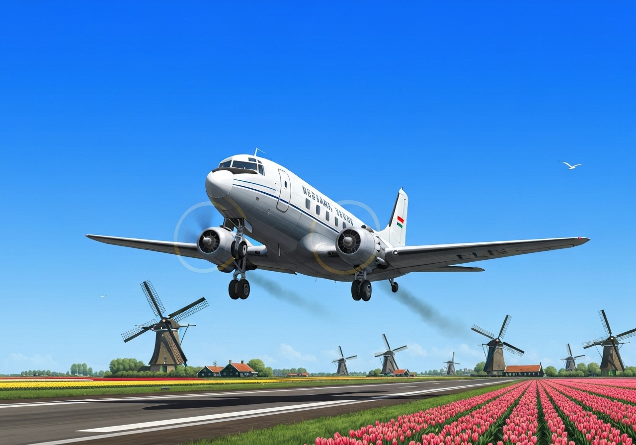 Nederland innfører EUs høyeste flyskatt i 2027