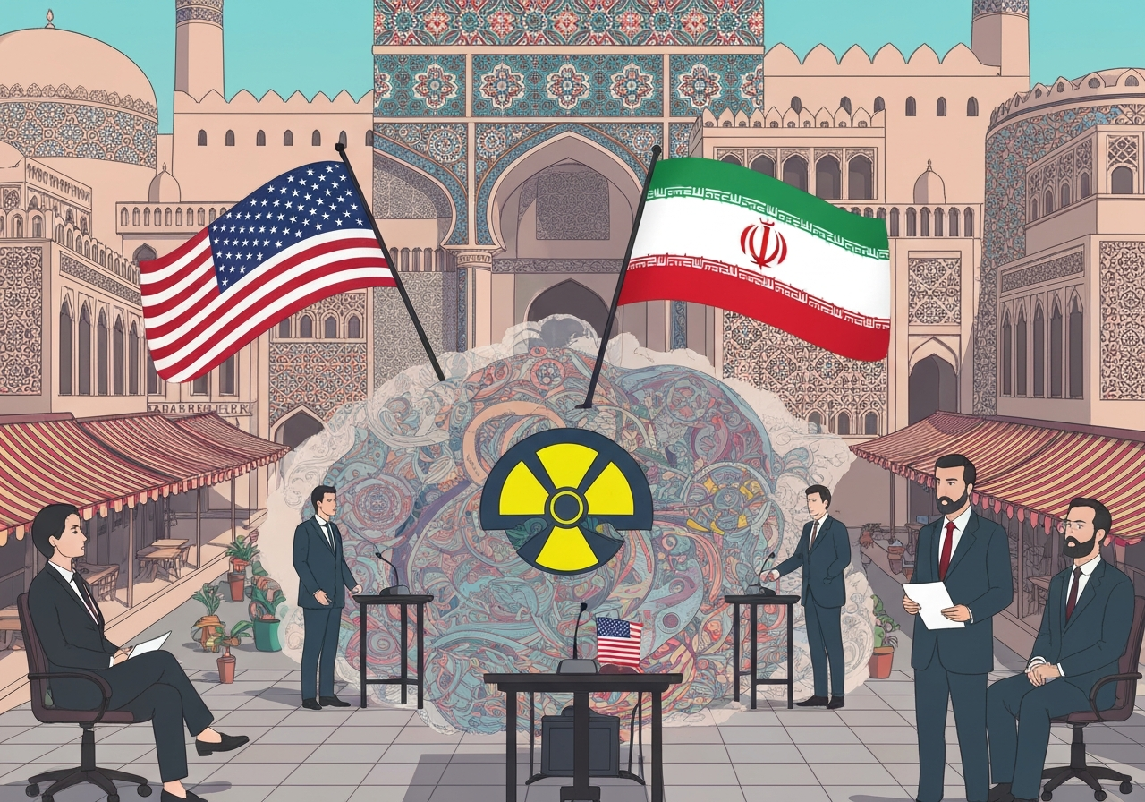 USA og Iran innleder kritiske samtaler i Oman