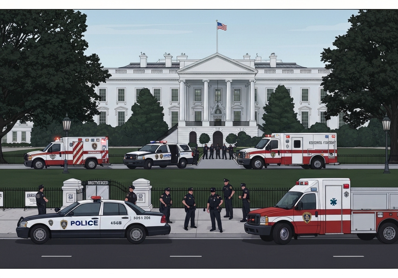 To soldater skutt nær Det hvite hus – Trump kaller det terror