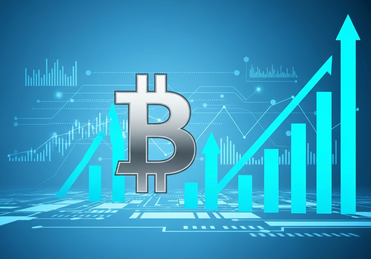 Bitcoin når ny rekord på $124 000 drevet av forventninger om rentekutt fra Fed