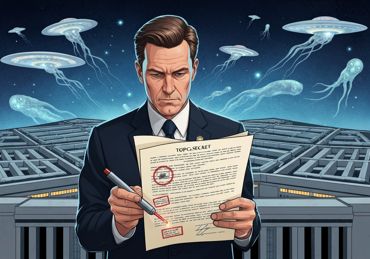 Trump beordrer frigivelse av UFO-dokumenter