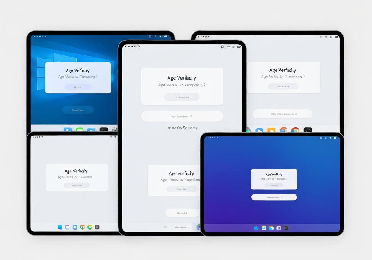 California innfører aldersverifikasjonslov for operativsystemer