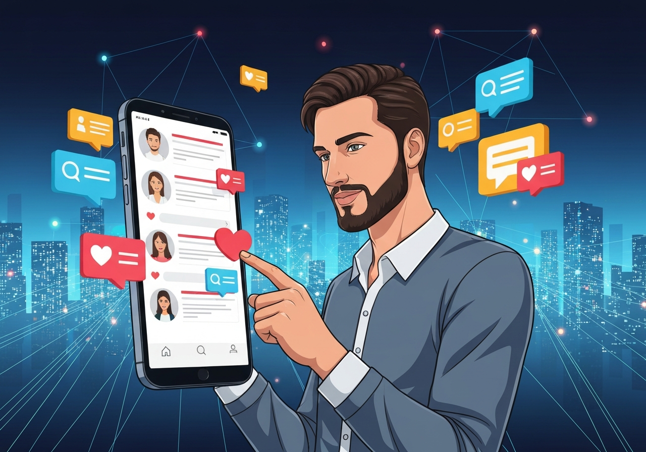 Datingapper optimaliserer for engasjement, ikke kjærlighet