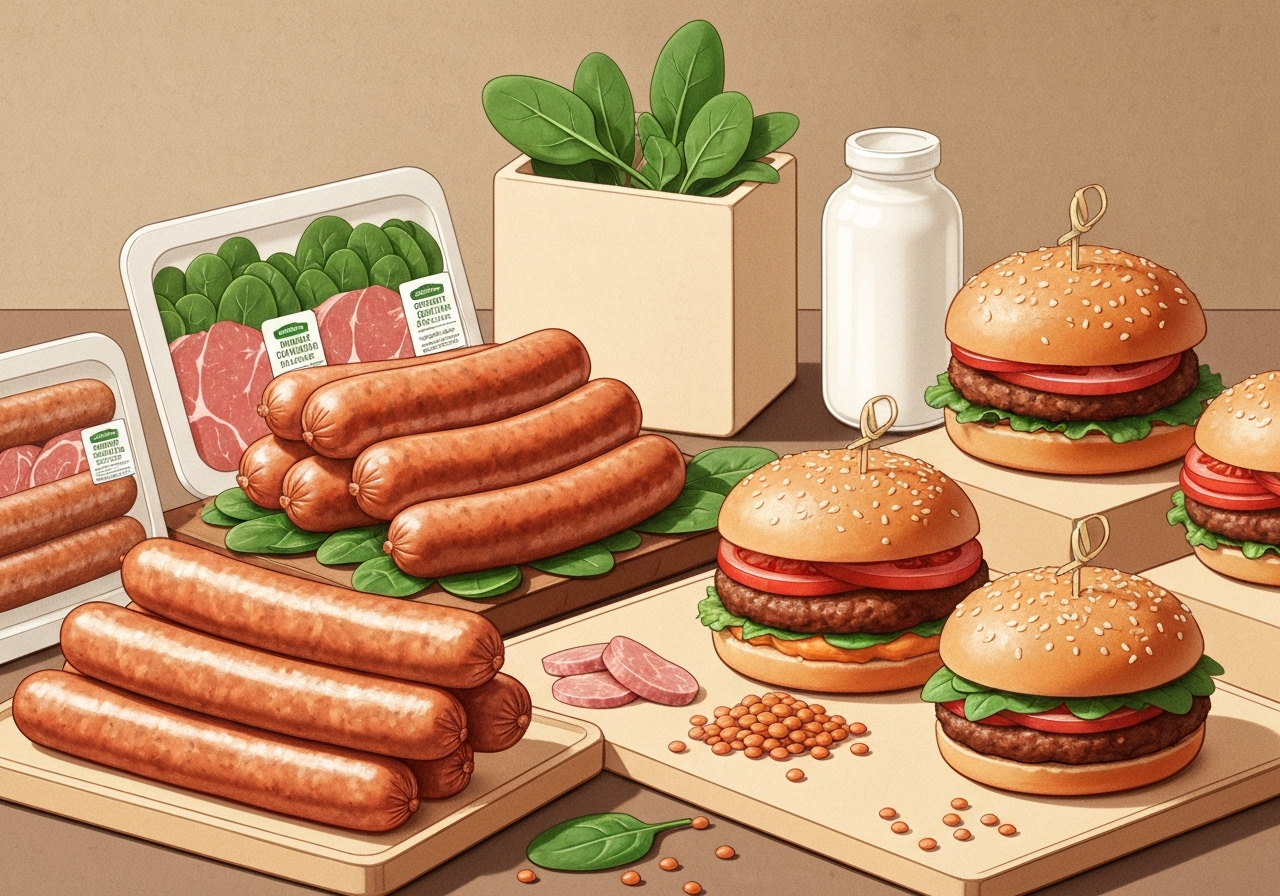 Kjøtt med plantebaserte ingredienser: En ny trend for å redusere kostnader