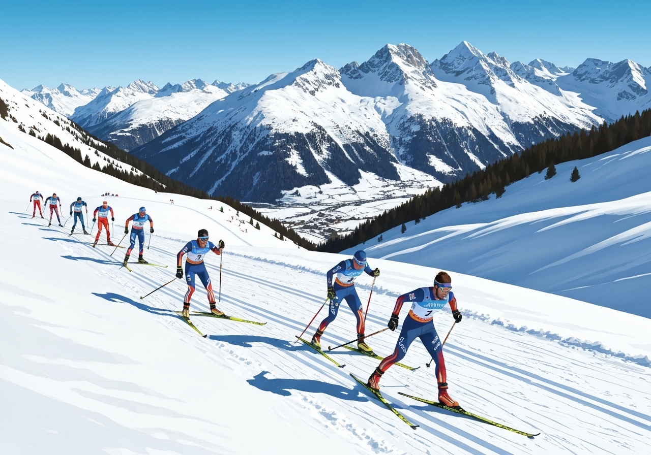 Heidi Weng sikrer pallplass i Tour de Ski-sprinten