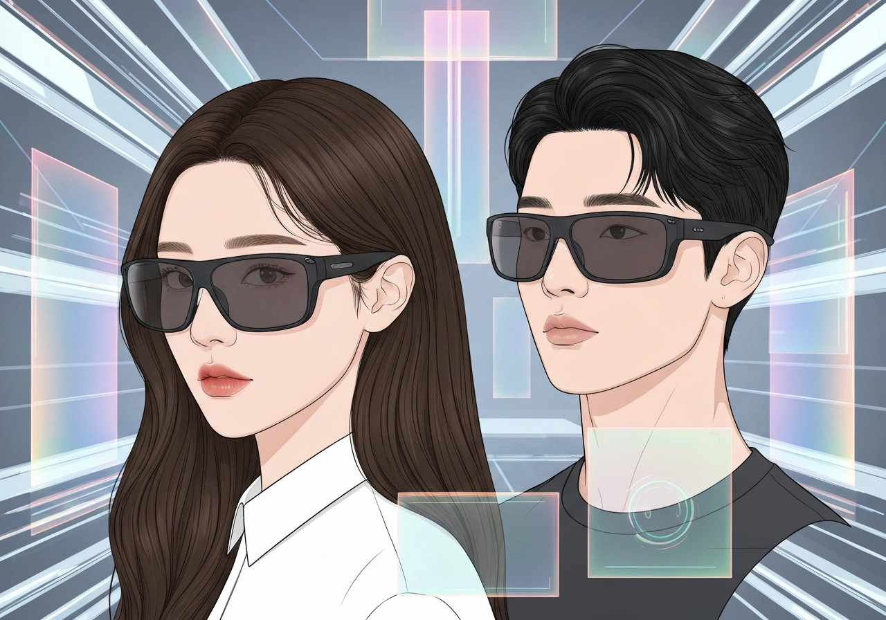 Samsung lanserer Galaxy Glasses: To modeller utfordrer Meta