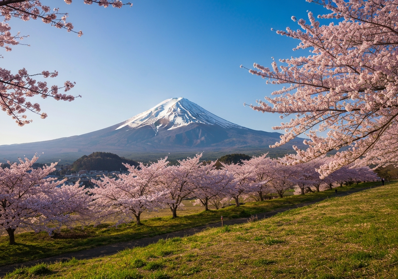 Fujiyoshida avlyser kirsebærblomstfestival grunnet masseturisme