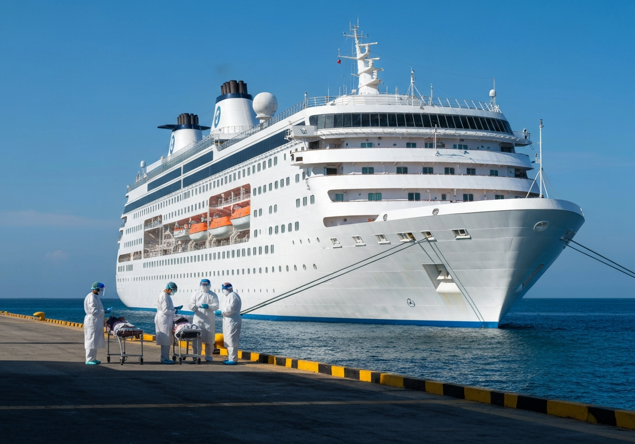 Hantavirus-utbrudd på cruiseskip: Passasjerer evakuert og i karantene