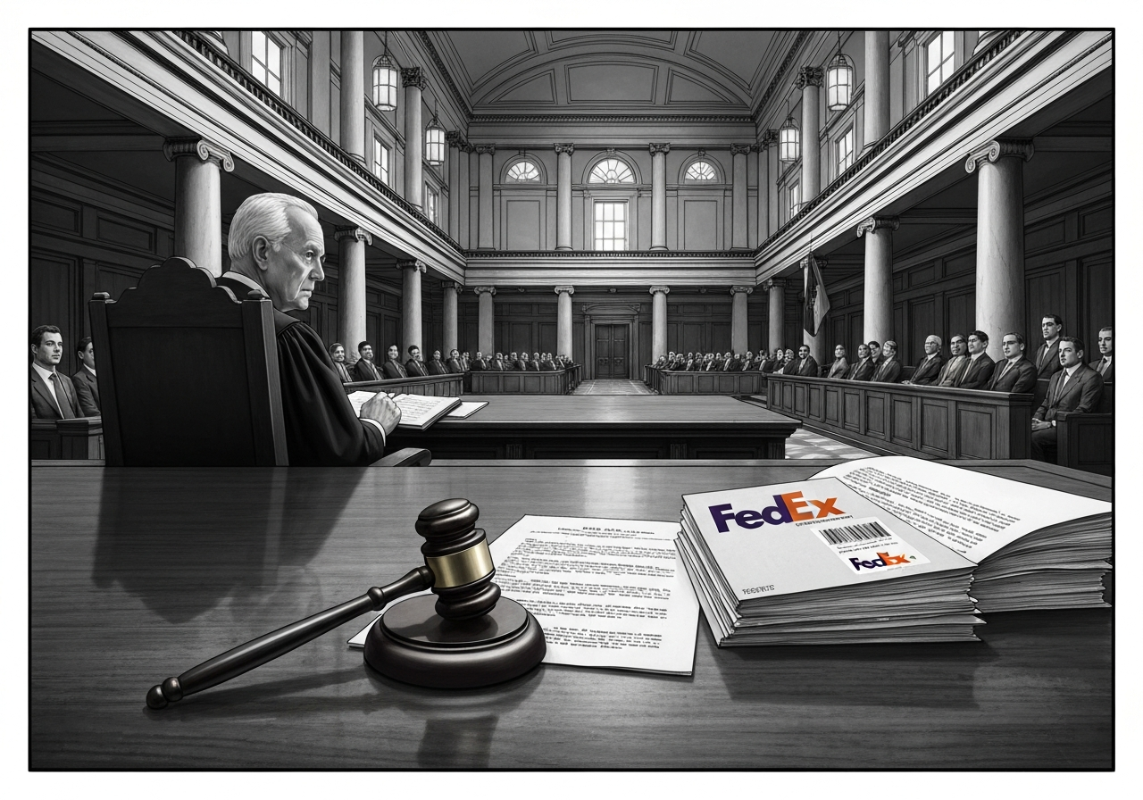 FedEx saksøker USAs regjering for tollrefusjon etter Høyesterettsdom