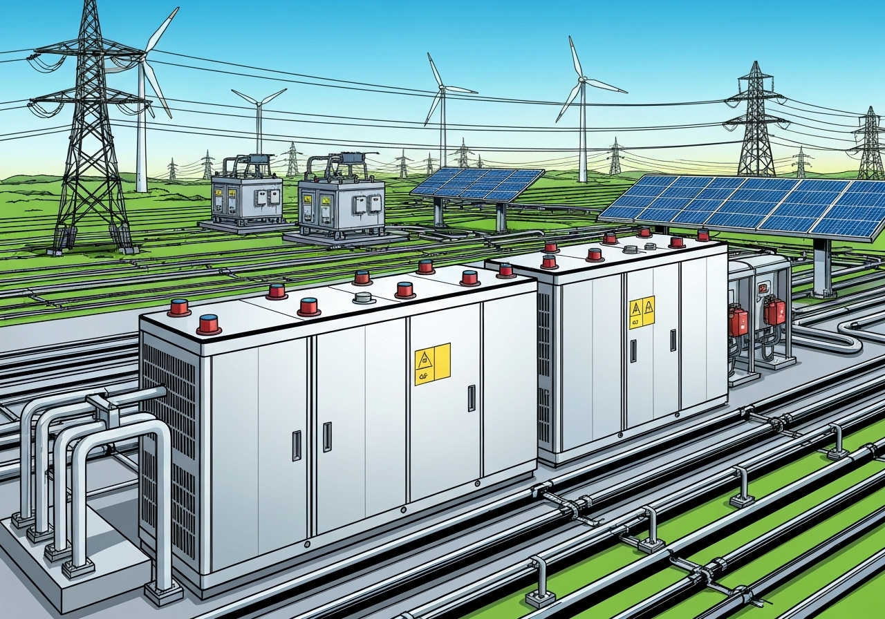 Ukraina åpner Øst-Europas største energilagringssystem