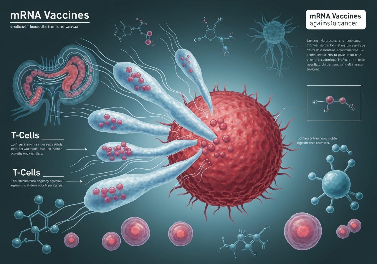 SARS-CoV-2 mRNA-vaksiner øker effekten av immunterapi mot kreft