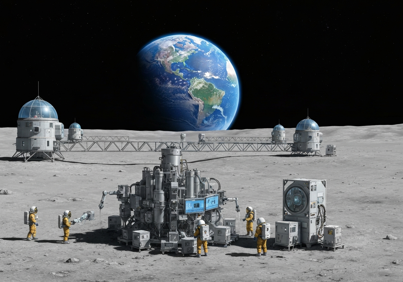 Oksygen utvunnet fra månestøv for første gang