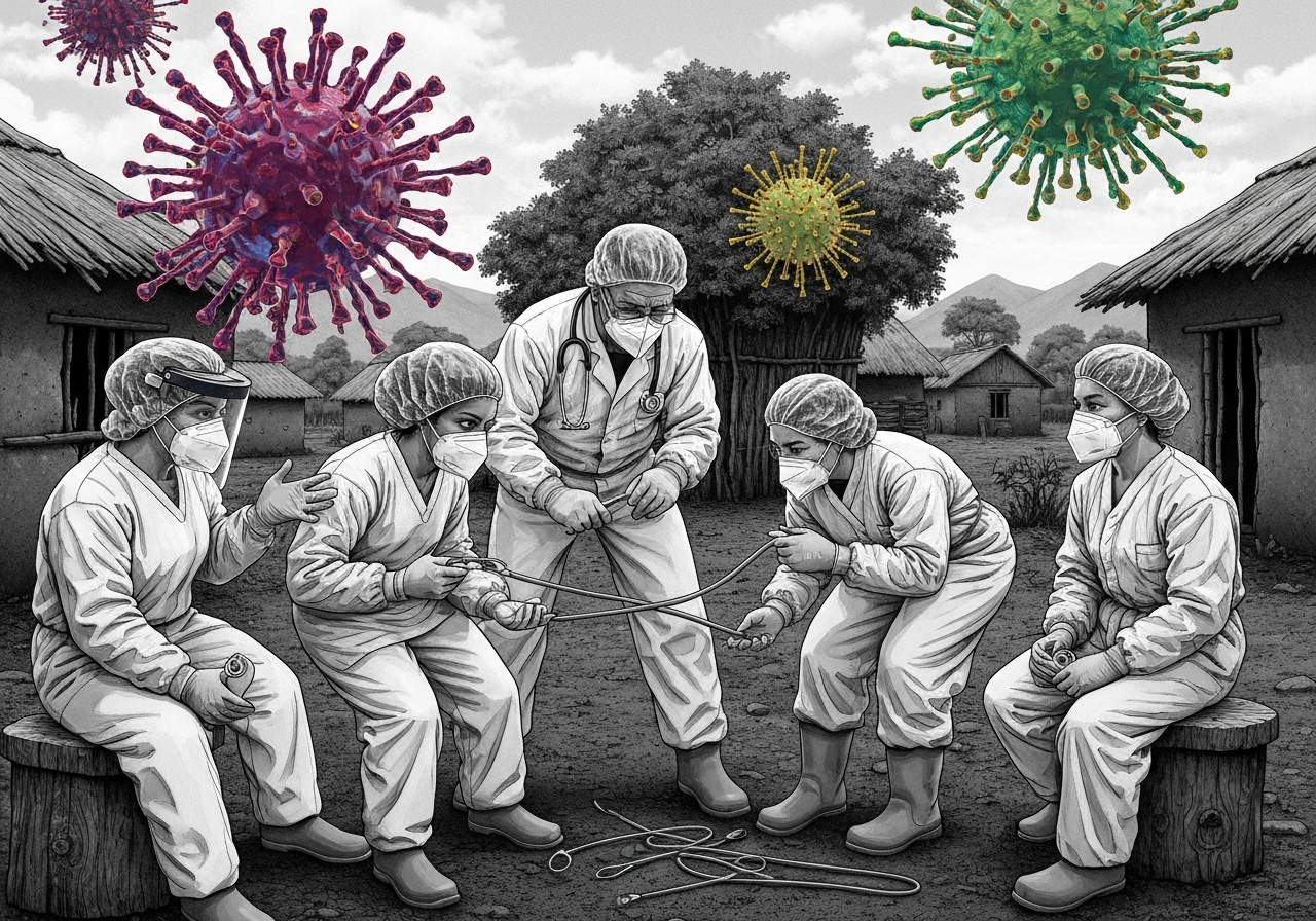 CDC mobiliserer internasjonal respons etter ebolautbrudd i DRC og Uganda
