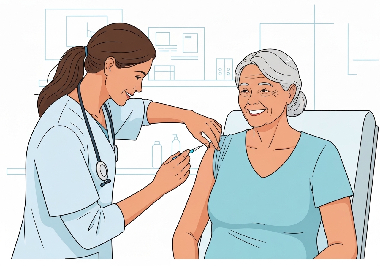 Synkende vaksinasjonsrate blant eldre bekymrer helsemyndigheter