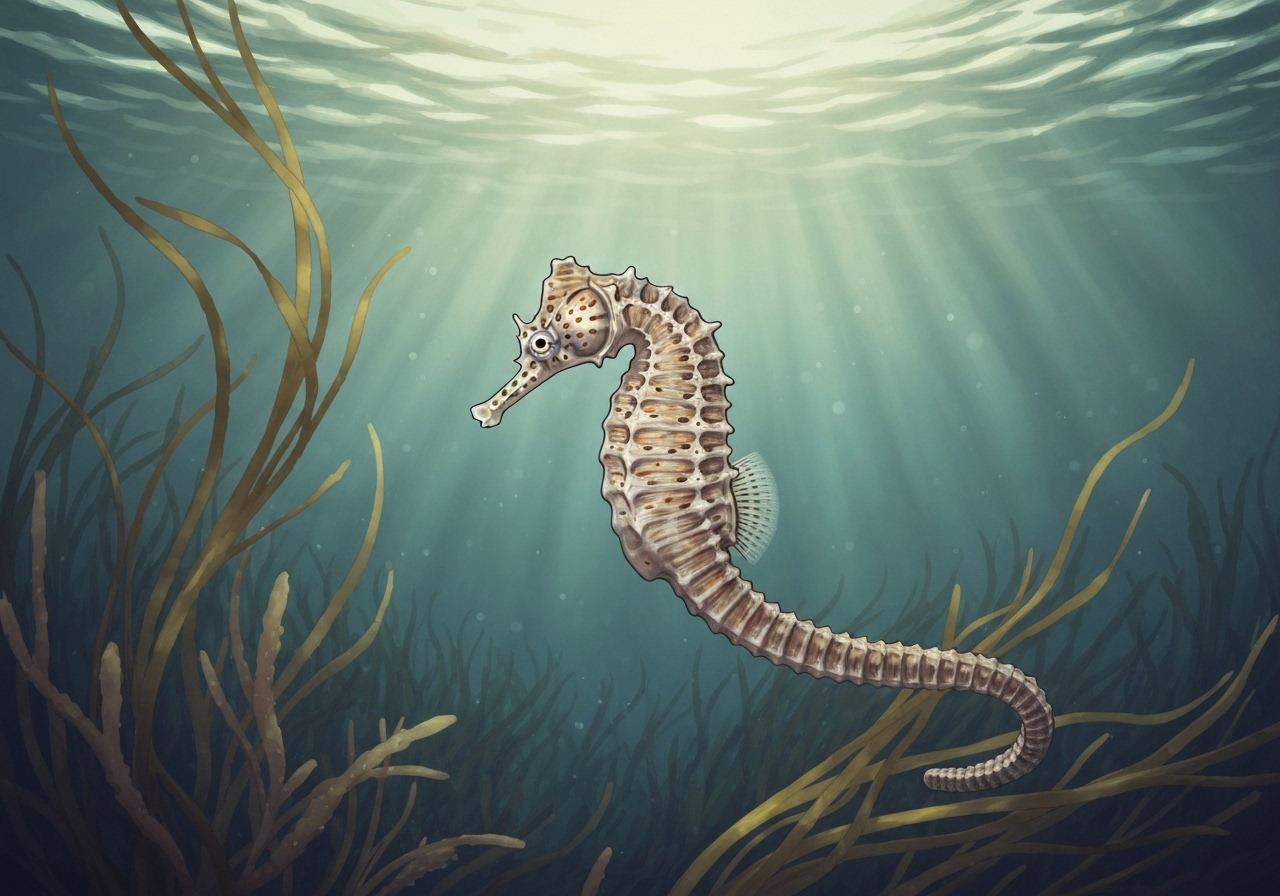 Sjeldne sjøhester observert langs norskekysten