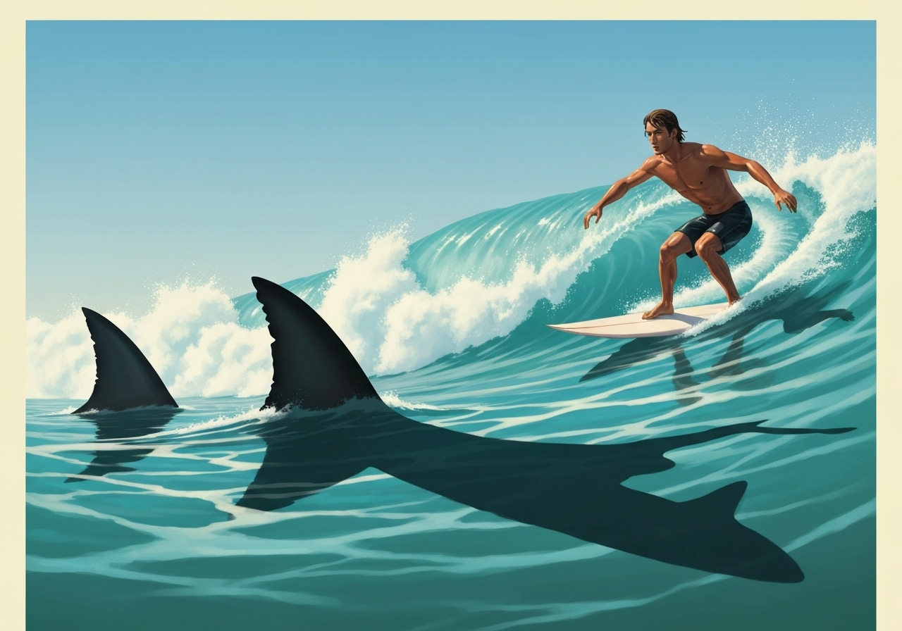 Surfer antatt drept i haiangrep i Australia