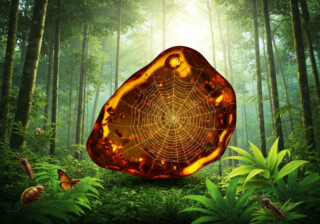 Oppdagelse av forhistorisk edderkoppnett i Amazonas gir ny innsikt