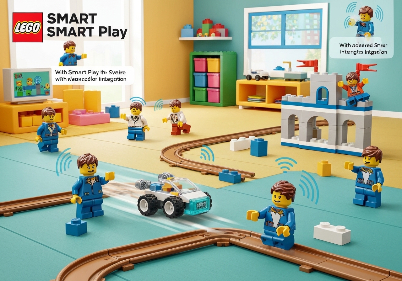 LEGO lanserer SMART Play™-system med interaktive klosser