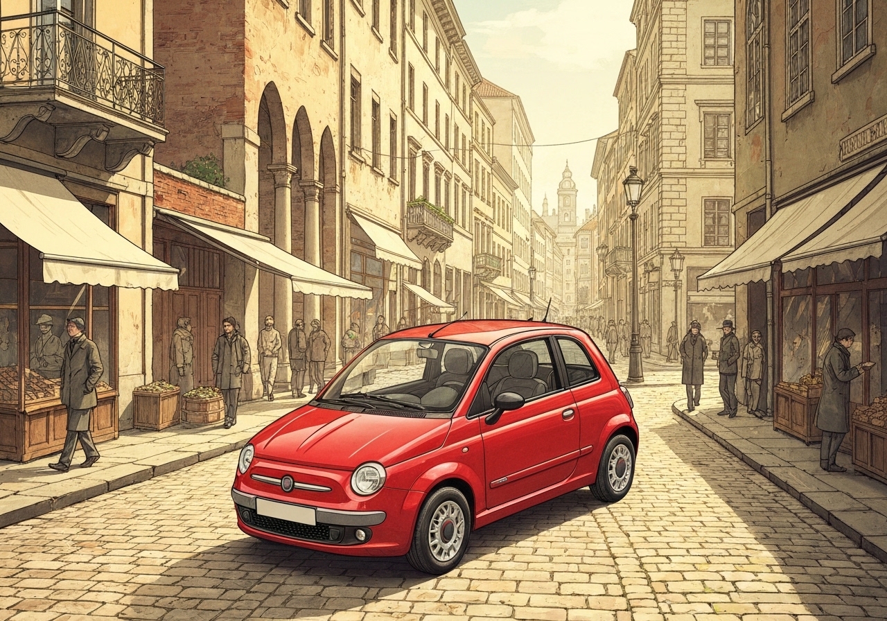 Fiat vurderer å begrense toppfarten på bybiler til 118 km/t