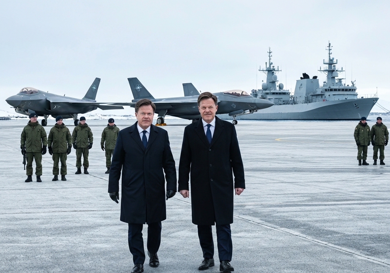 NATO-generalsekretær Mark Rutte besøker Norge for første gang