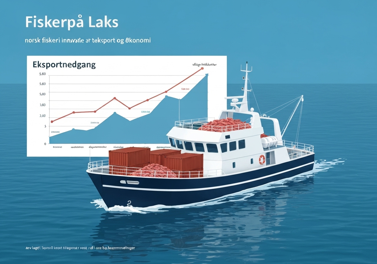 Nedgang i sjømateksporten til tross for lakserekord