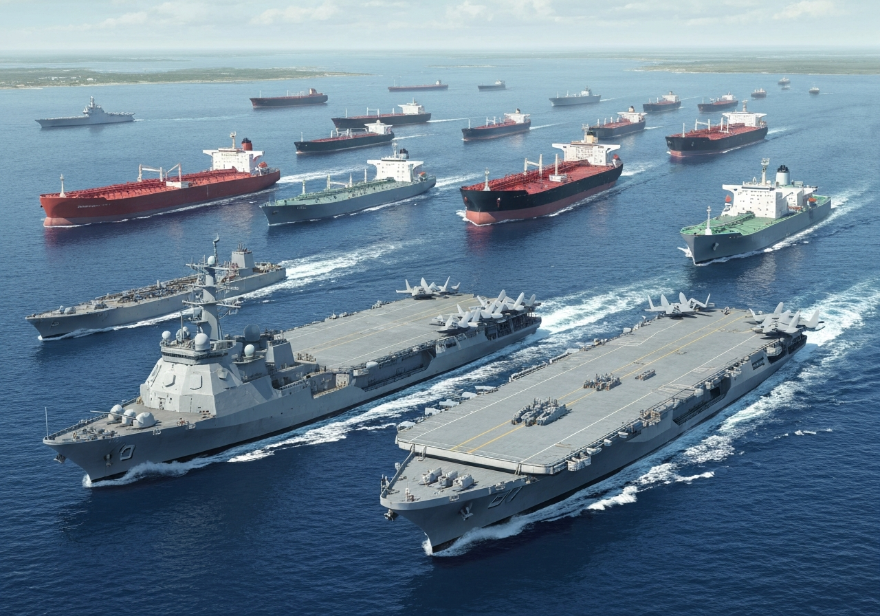 USA ødelegger iranske mineleggingsfartøy i Hormuzstredet