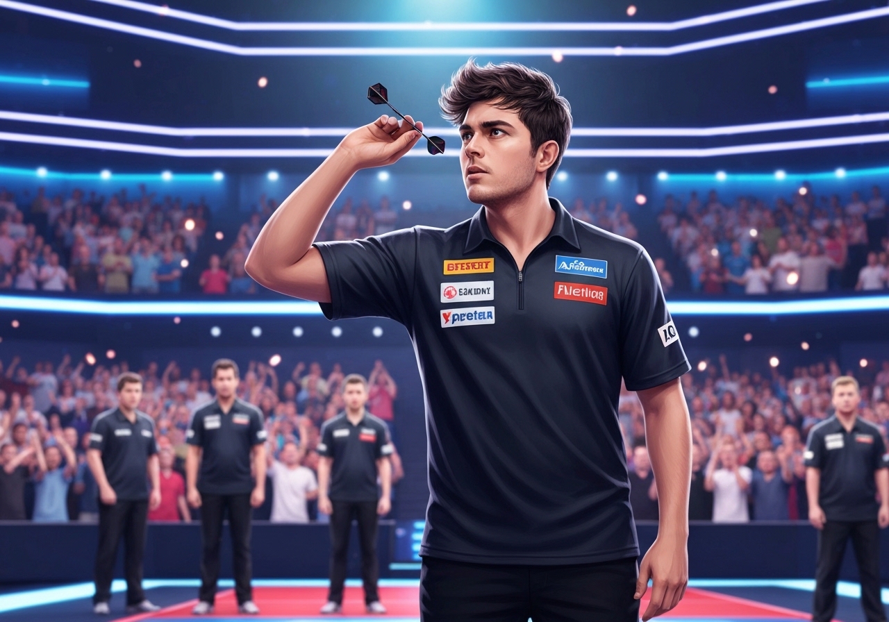 Luke Littler imponerer i første runde av Bahrain Darts Masters